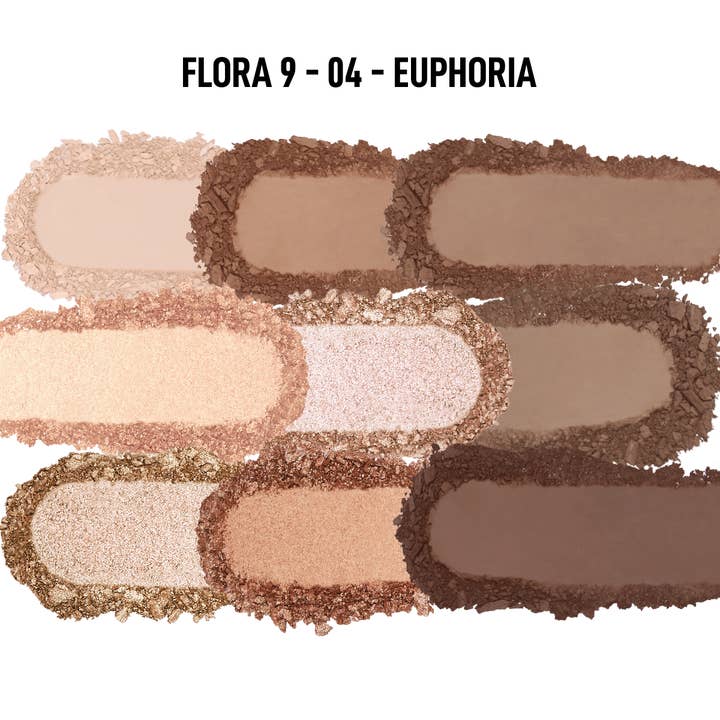 Jason Wu Beauty - Wholesale Eyeshadow Palette - FLORA 9 - 04 Euphoria