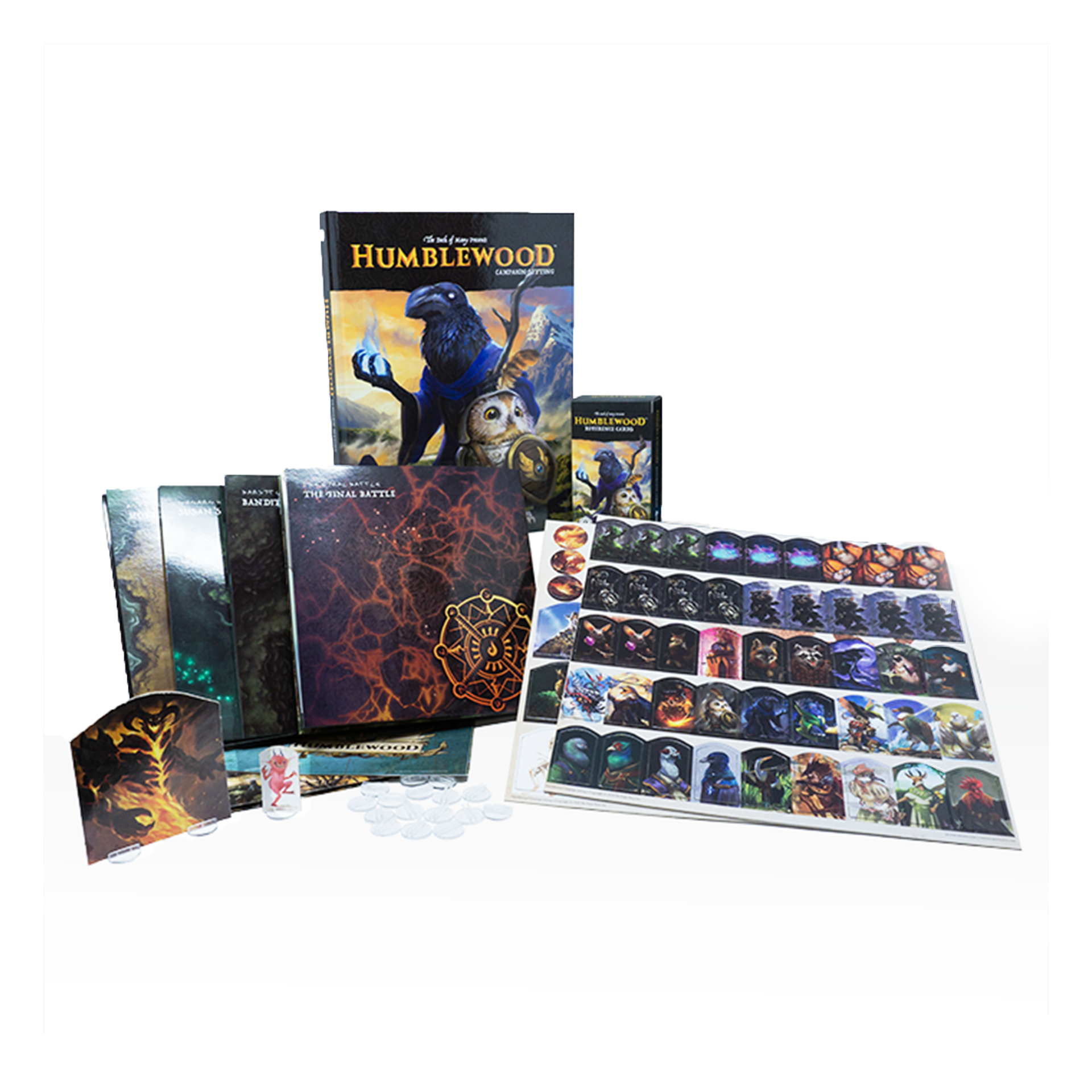 Hit Point Press - Vente Jeux de société - Coffret de démarrage Humblewood - Cadre de campagne pour D&D 5e2