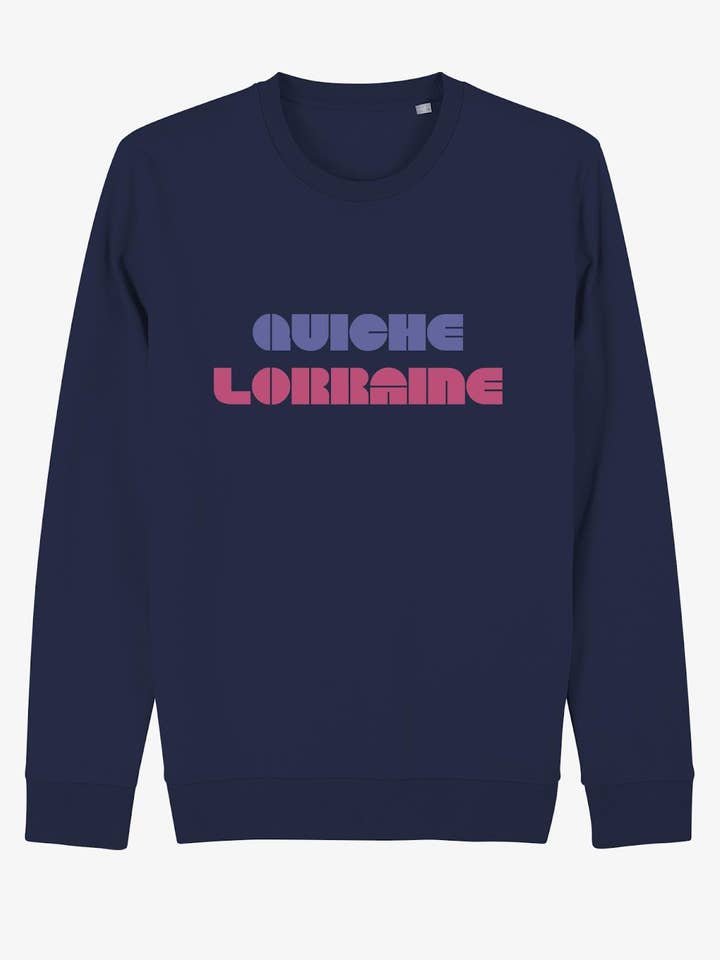 Kvinders voksen sweatshirt - Quiche Lorraine for engroshandel hos Koloris