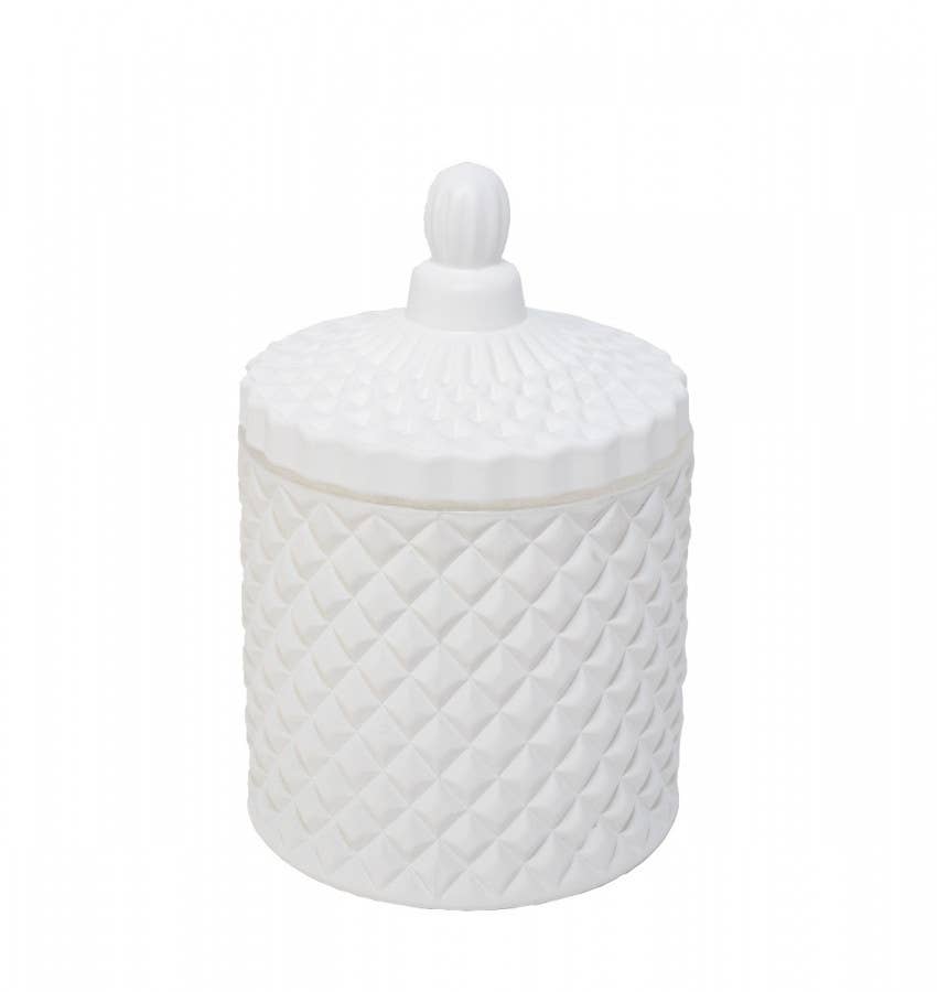 London Luxury Candle Supplies - Wholesale Weckpot/glazen pot - Geo 230 ml gekleurde geslepen glazen pot11