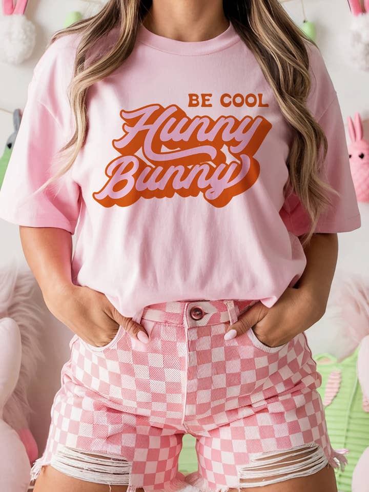 Be Cool Hunny Bunny - Cream Or Baby Pink for wholesale by THE LATTIMORE CLAIM