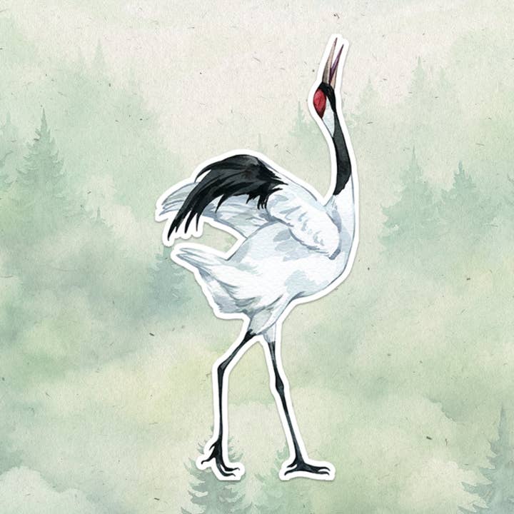 Autocolante de grua com coroa vermelha por atacado de Soul Familiar