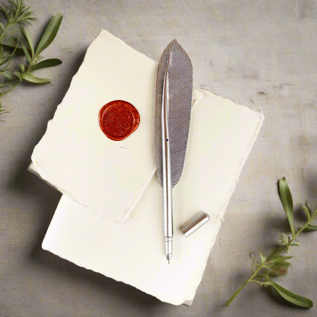 Soothi | Containers Of Creativity - Wholesale Pen - Elegant Feather Style Pen - Unique Quill Inspired Design7