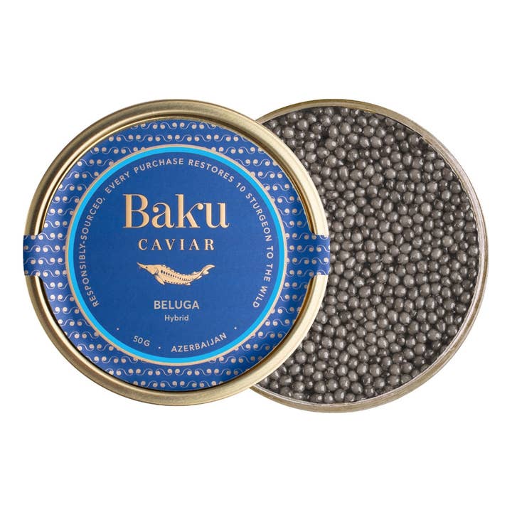 Caviar hybride de béluga pour la vente par BAKU CAVIAR
