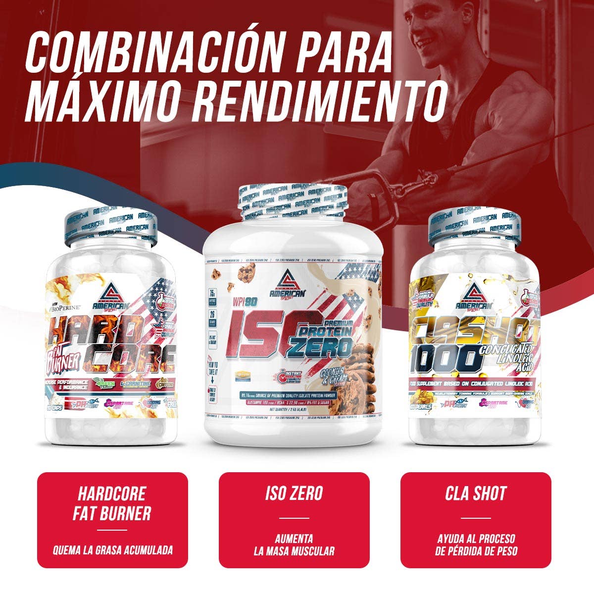 AMERICAN SUPLEMENT S.L. - Vendita all'ingrosso Proteine/superfood in polvere - American Suplemento | Premium IsoZero WPI90 2 kg/900gr16