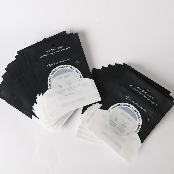 Milkhouse Candle Company - Wholesale Wax Melt - Candle Bar- 3.5 oz Fillable Bag 1