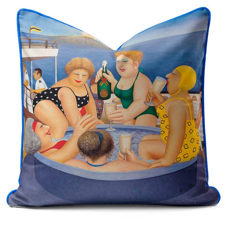 Cruising Beryl - Cook Cushion for wholesale by ART CUSHIONS