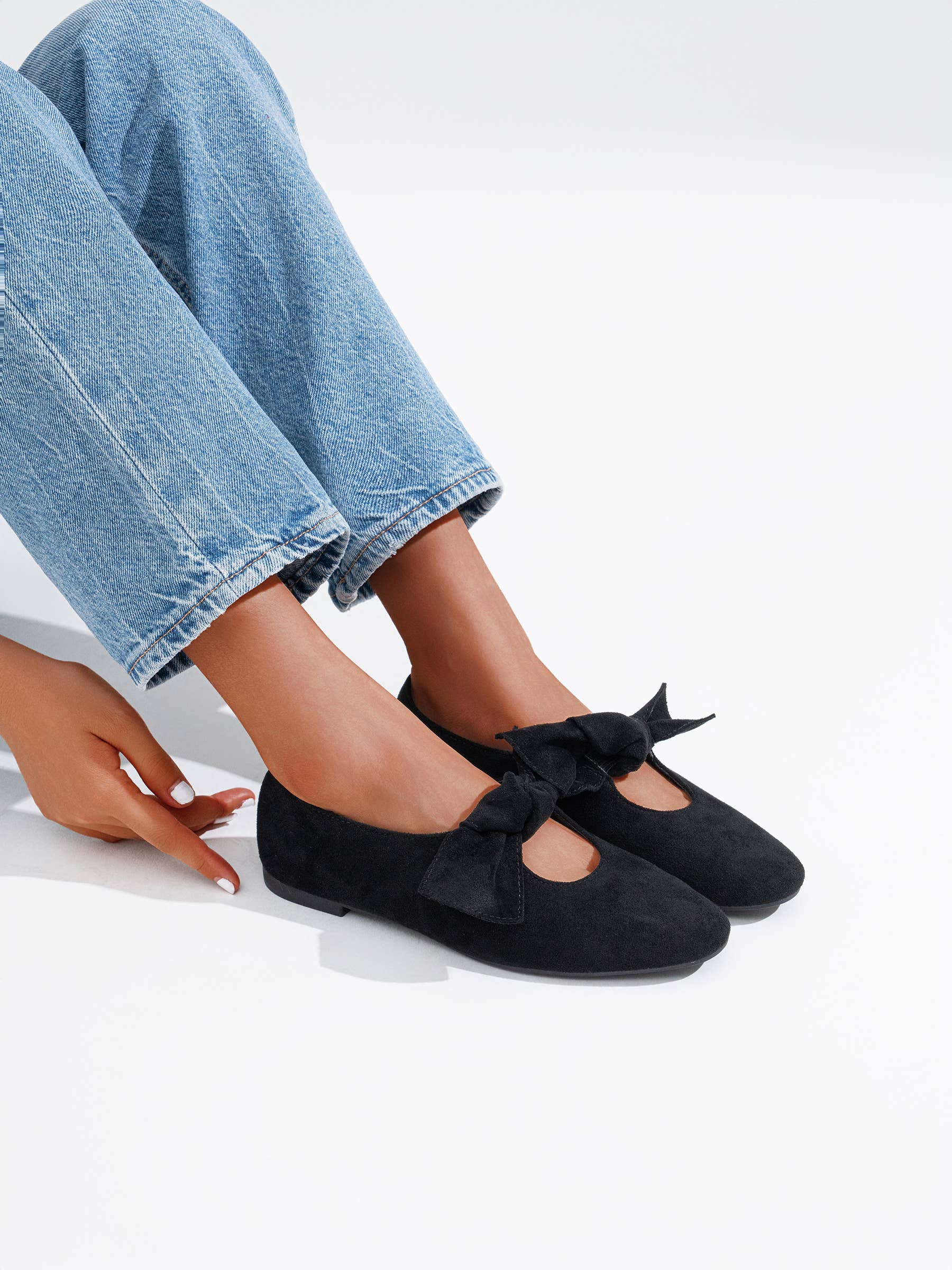 CEREZA - Wholesale Flats - Women's - Ballet Flats With Bow1