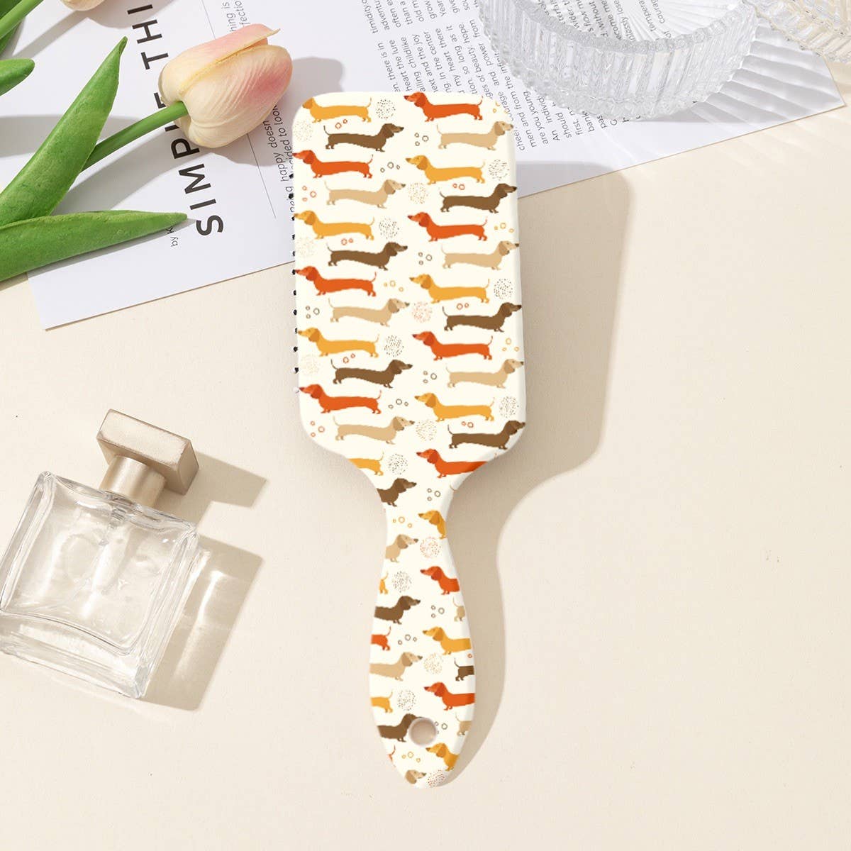 JOSSLYN by wall to wall - Wholesale Hair Brush/Comb - LARGE DETANGLE PADDLE HAIR BRUSH COMB | 40HC10012