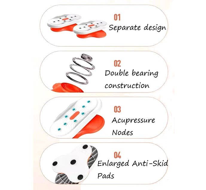 VIGOR - Venta al por mayor Material de fitness - Equipo de gimnasio para cintura con placa giratoria ajustable para pérdida de peso13