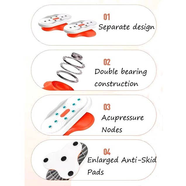 VIGOR - Venta al por mayor Material de fitness - Equipo de gimnasio para cintura con placa giratoria ajustable para pérdida de peso13