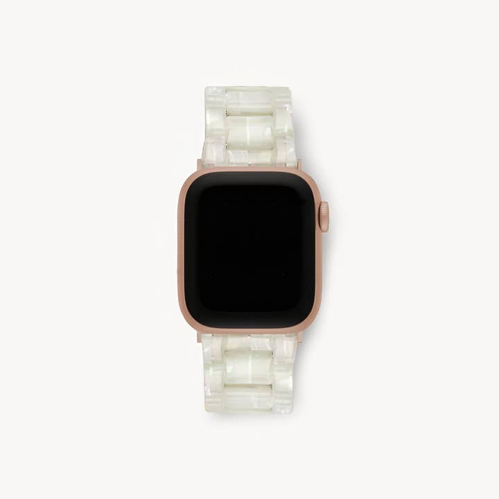 MACHETE - Wholesale Watch Band/Strap - Women's - Apple Watch Band in Opalite Shell Checker
