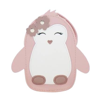 Lychee Shoulder Bag - The Adorable Pink Baby Penguin for wholesale by Yuko B