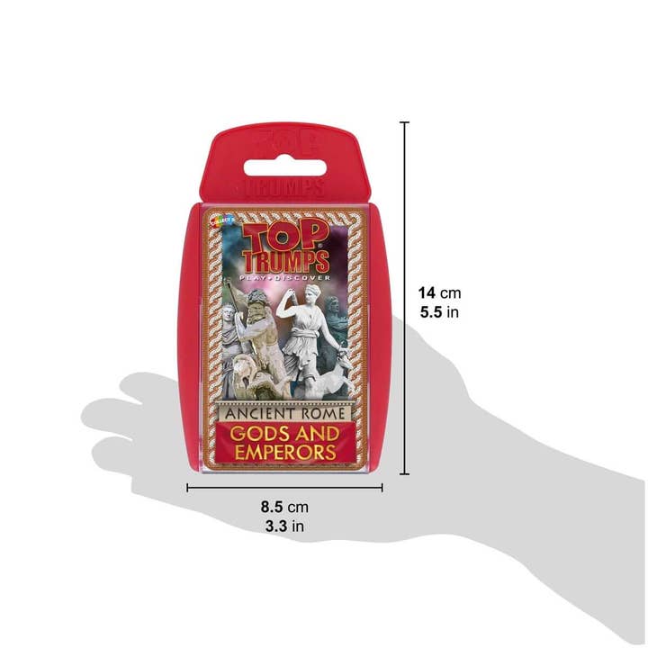 Top Trumps USA, Inc. - Wholesale Card Game - Ancient Rome Gods & Emperors Top Trumps Card Game