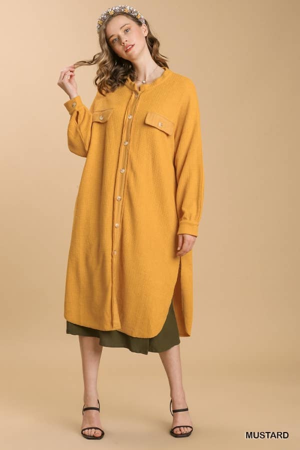 Vanilla Monkey - Vente Veste-chemise – femme - Manette boutonnée oversize1