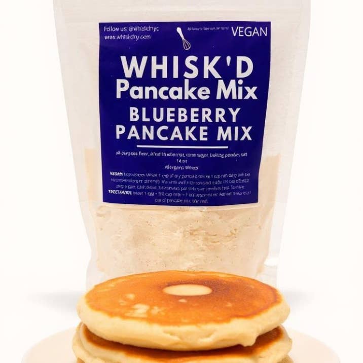 WHISK’D NYC - Wholesale Pancake mix - Vegan Blueberry Pancake Mix0