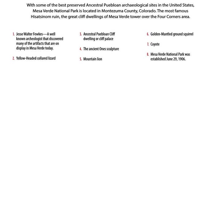 Boardwalk Puzzle Company - Wholesale Puzzle - Adult - Mesa Verde National Park - 500 Piece3