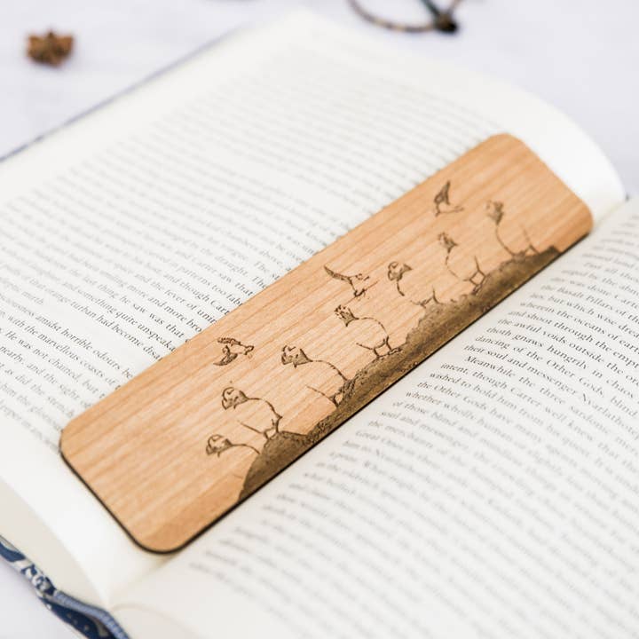 Farne Islands Bookmark for wholesale by Powder Butterfly