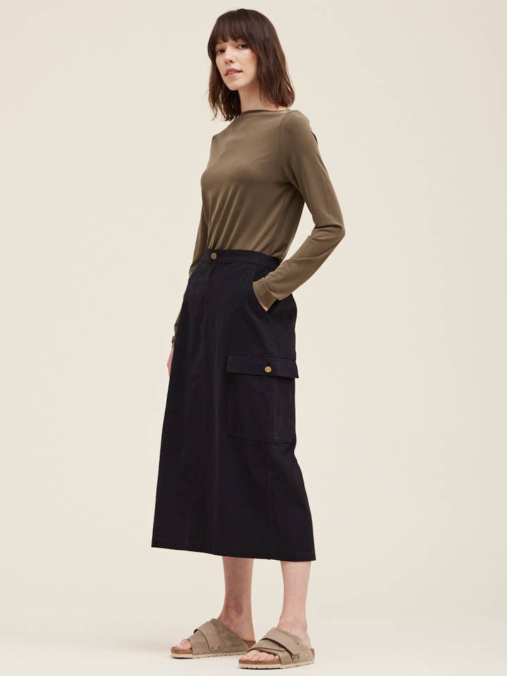 50503 - CARGO TWILL SKIRT for wholesale by Grade & Gather