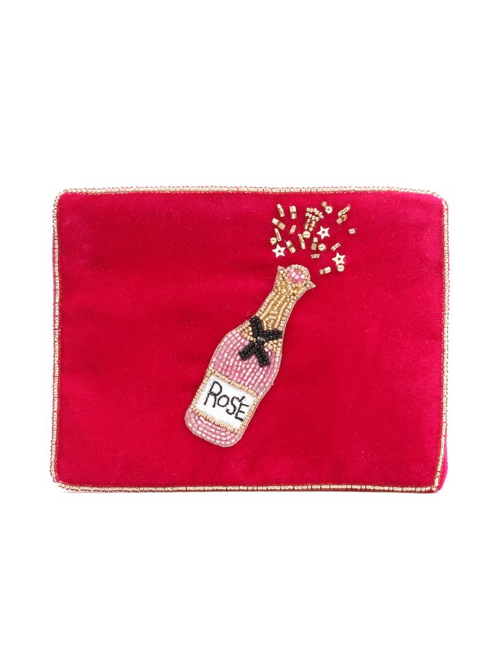 PINK ROSE SMALL POUCH for wholesale by My Doris