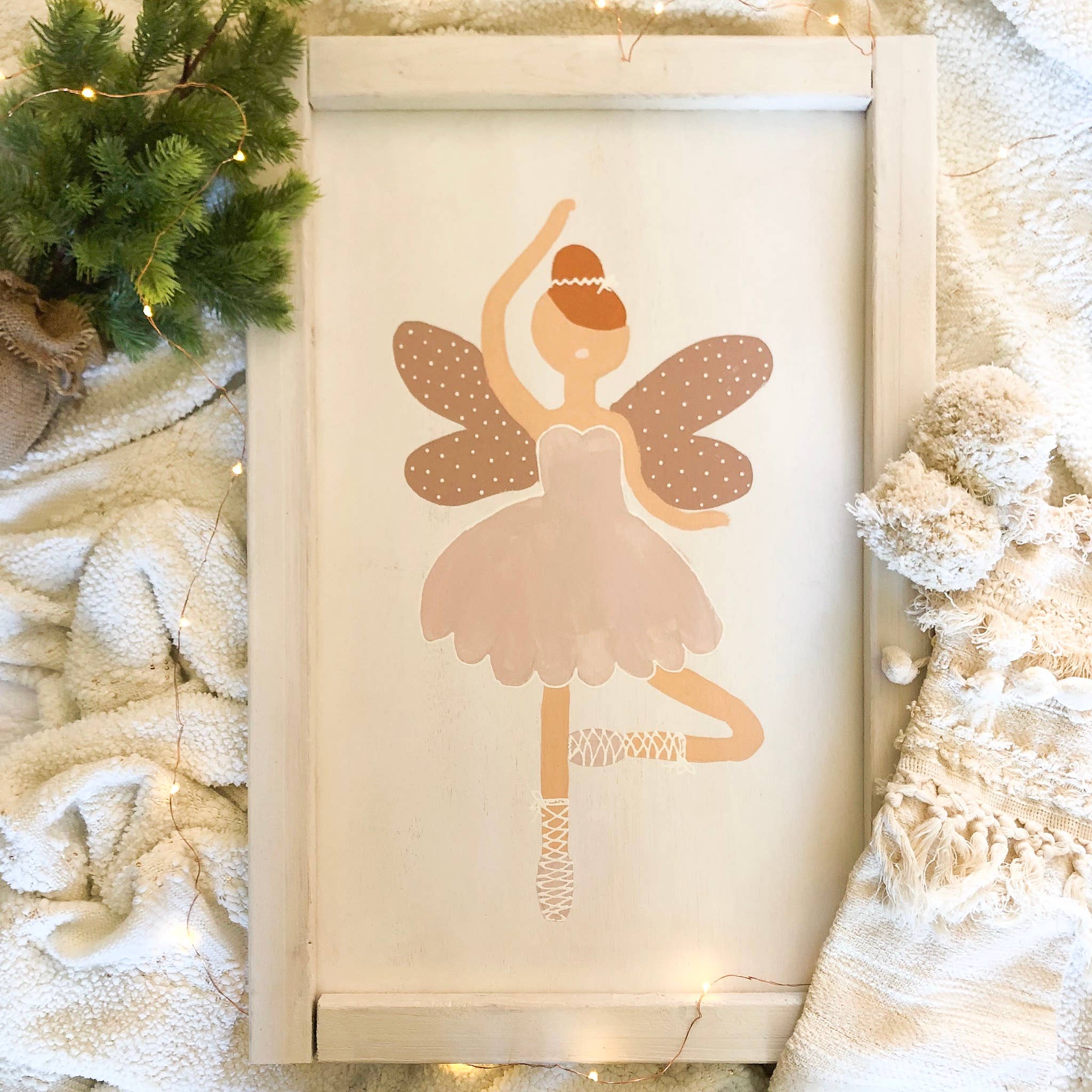 love, Holston - Wholesale Sign - 16x24 Ballerina Fairy Wooden Sign1