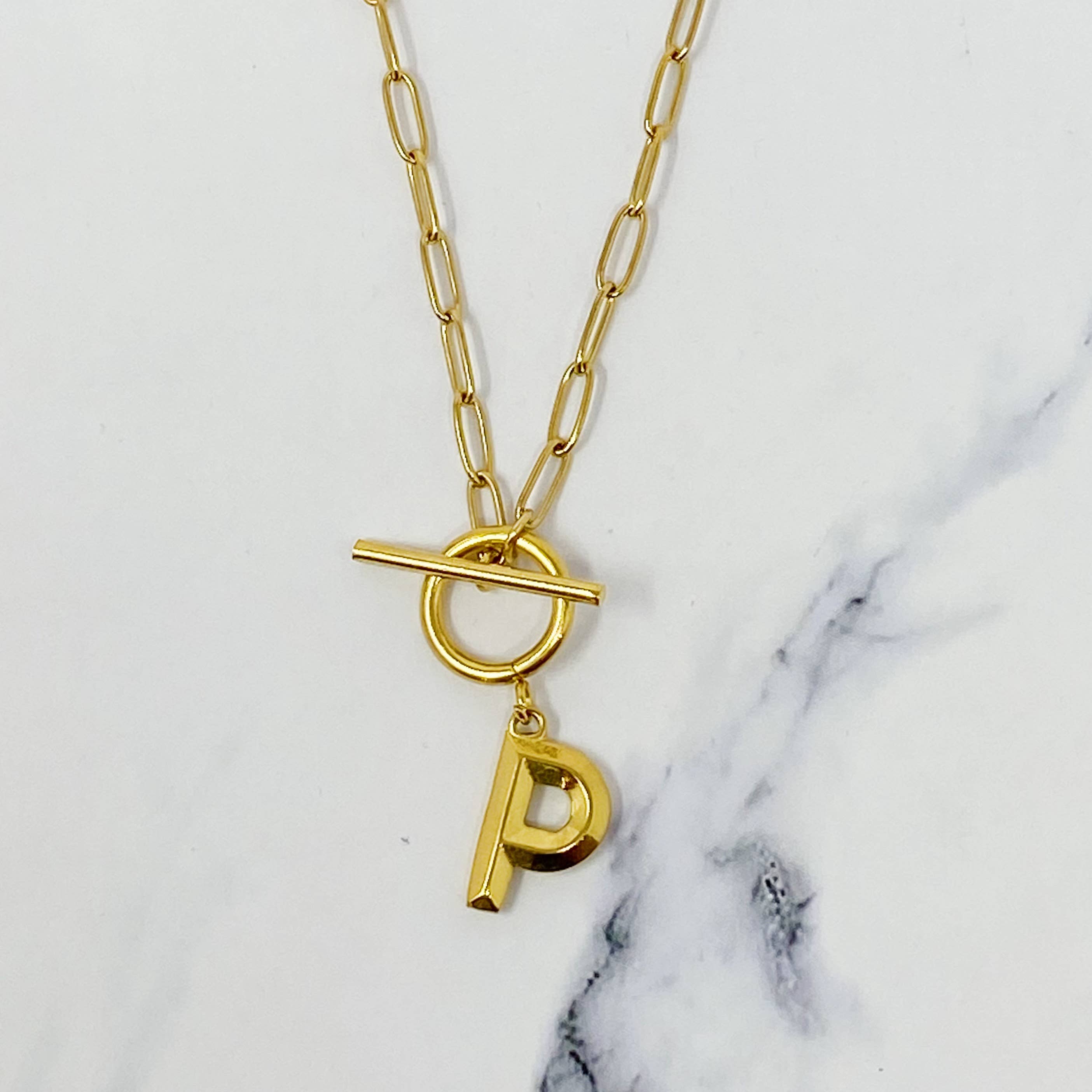 Ellison+Young - Wholesale Pendant/Charm Necklace - Modern Classic Initial Necklace12