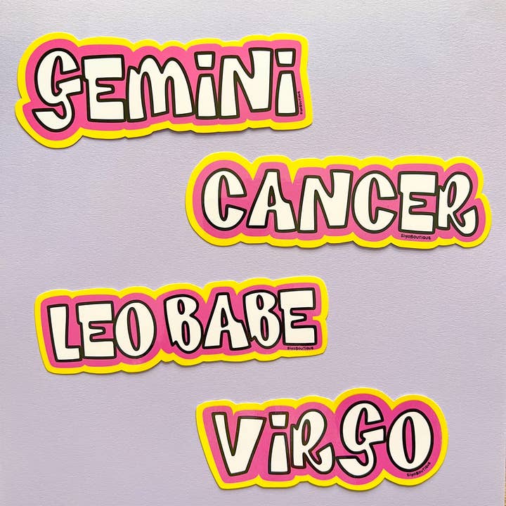 Zodiac Sign Die Cut Bookmarks for wholesale by Siyo Boutique