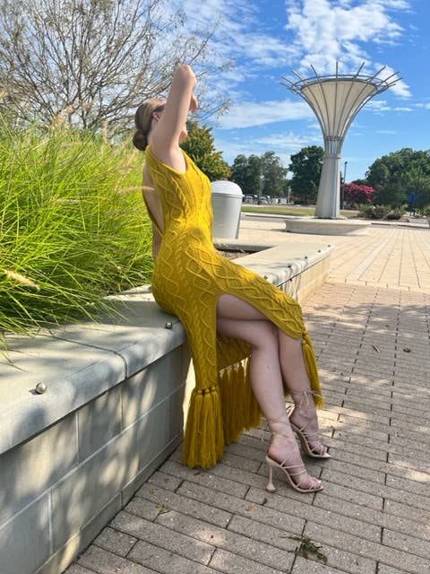 ELJ Ave - Wholesale Dress - Women's - Honesty Fringe Dress3