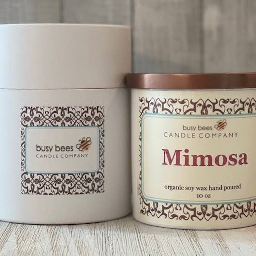 Mimosa Candle for wholesale by Busy Bees Shop