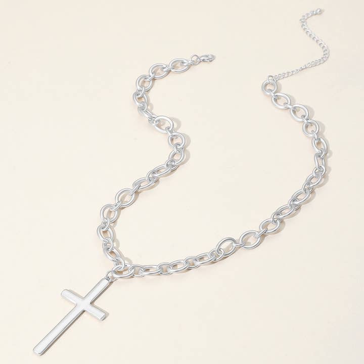 Sensibling Corp. - Vente Colliers à pendentif - Pendentif en forme de croix en métal3