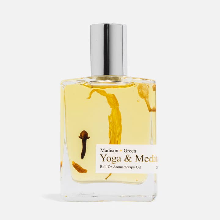 « Yoga & Meditation » - Huile pour le corps d'aromathérapie pour la vente par Madison + Green