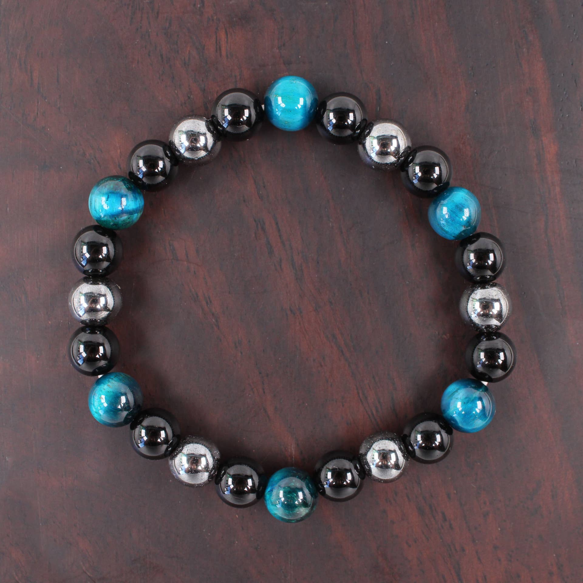 Blue Obsidian Christmas Gift Bracelet ZK2896 for wholesale on Faire