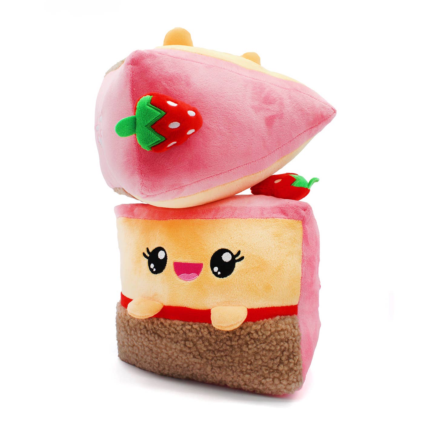 Joy Toy – Peluche - Crianças e bebés por atacado – YUMMIES MORANGO O BOLO PELUCHE 22X22 CM1