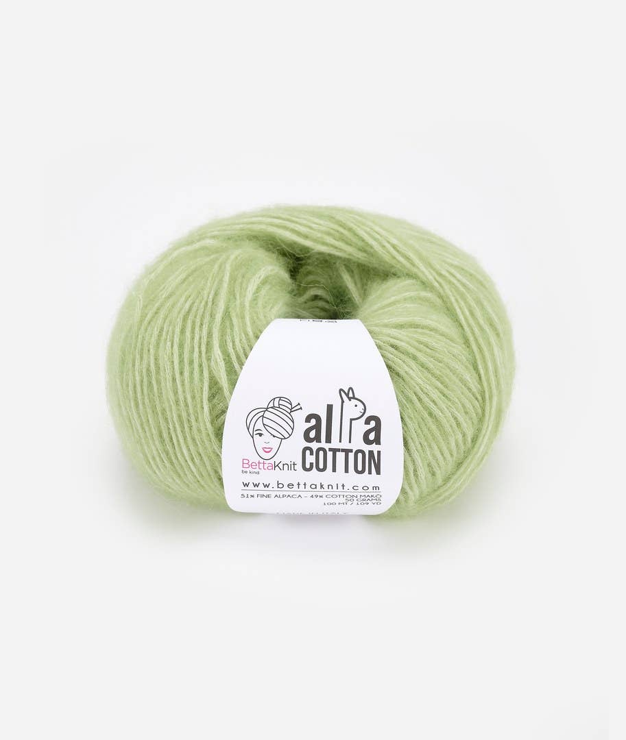 BettaKnit - Vente Fils à tricoter - Alpa Cotton - Lot de 10 pelotes14