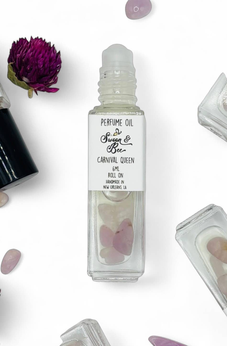 Swoon & Bee - Wholesale Roll-On Fragrance - Vintage Roll On Perfume Oil, Mini Perfume | Carnival Queen
