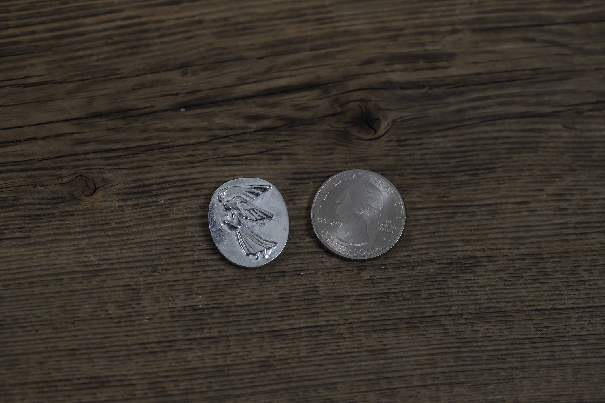 Danforth Pewter - Vente Jeton/pièce de collection - Charms d'Ange de Poche3