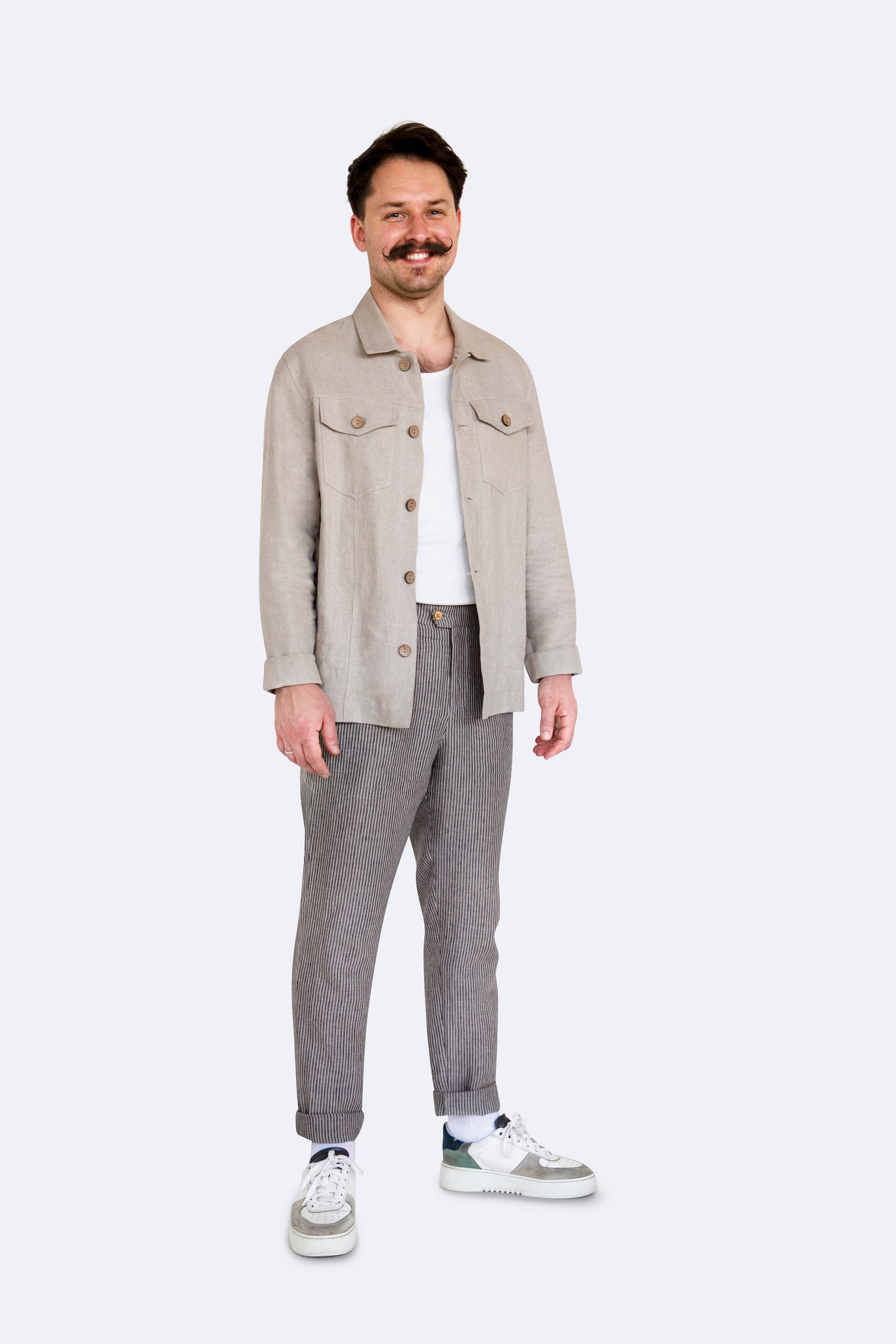 VADU Linen - Wholesale Pants - Men's - Classic Linen Chinos2