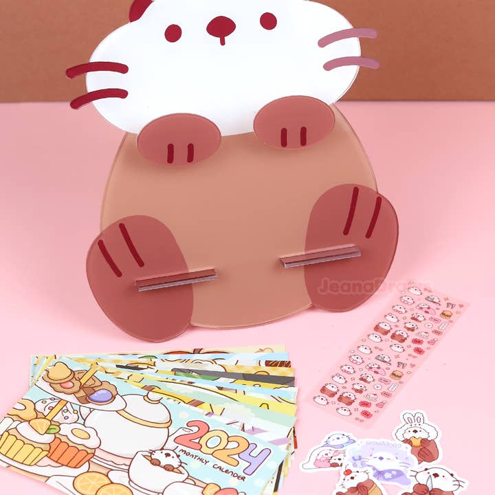 JeanaDraws - Wholesale Calendar - 2024 Lakko Acrylic Calendar2