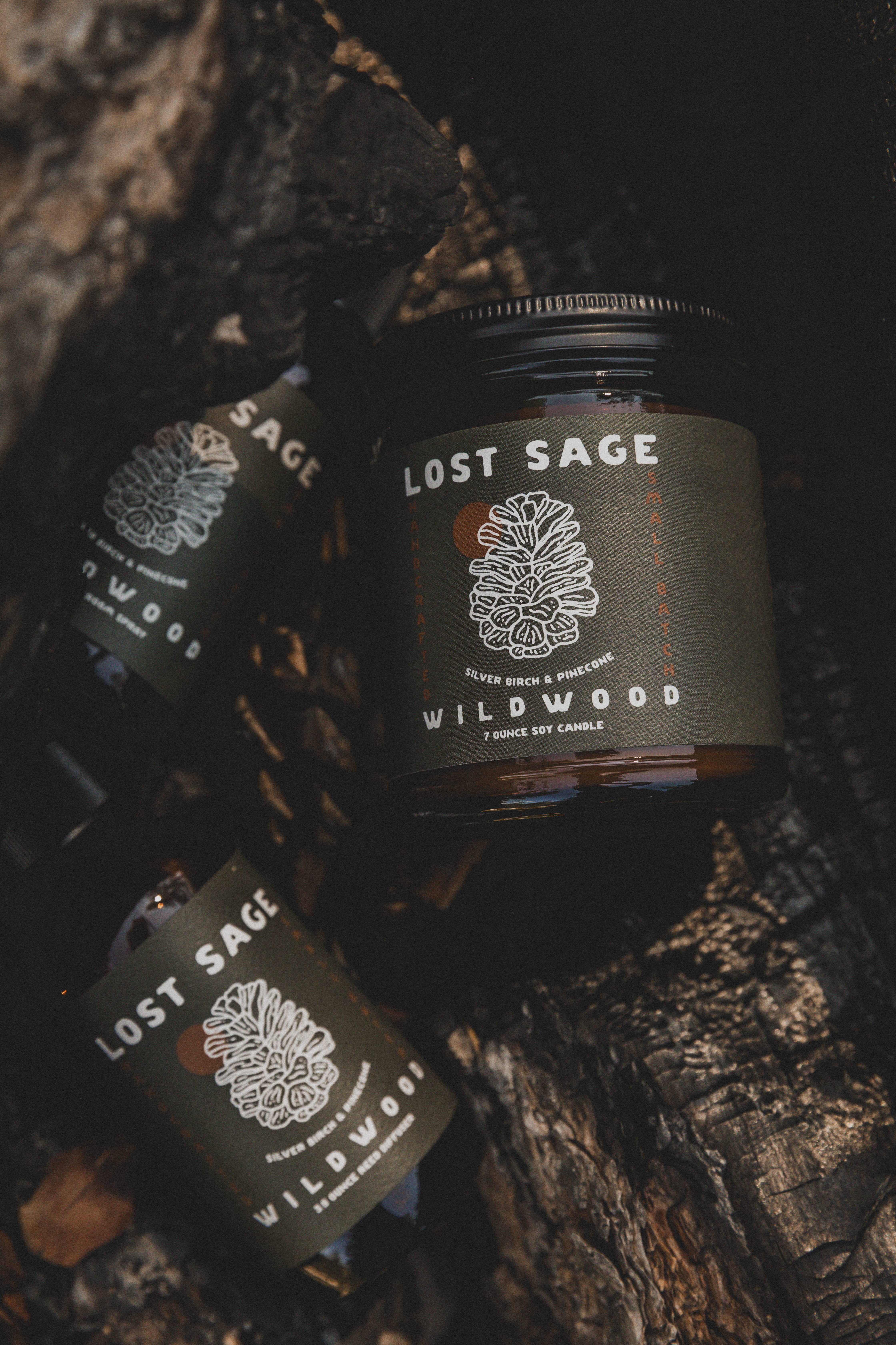Lost Sage - Wholesale Jar/Filled Candle - Wildwood Soy Candle4