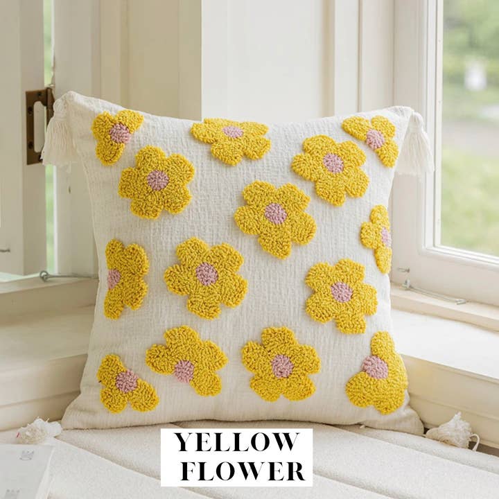 Delmar Decor - Wholesale Throw Pillow Cover - Tufted Spring Pillows 3