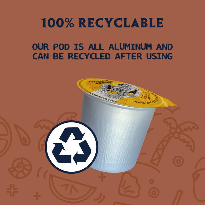 Lieutenant Blender's Cocktail Mixes - Wholesale Cocktail Mix/Syrup - Irish Coffee K'Tails® Single Pod Cocktail Mixers 12 Ct5