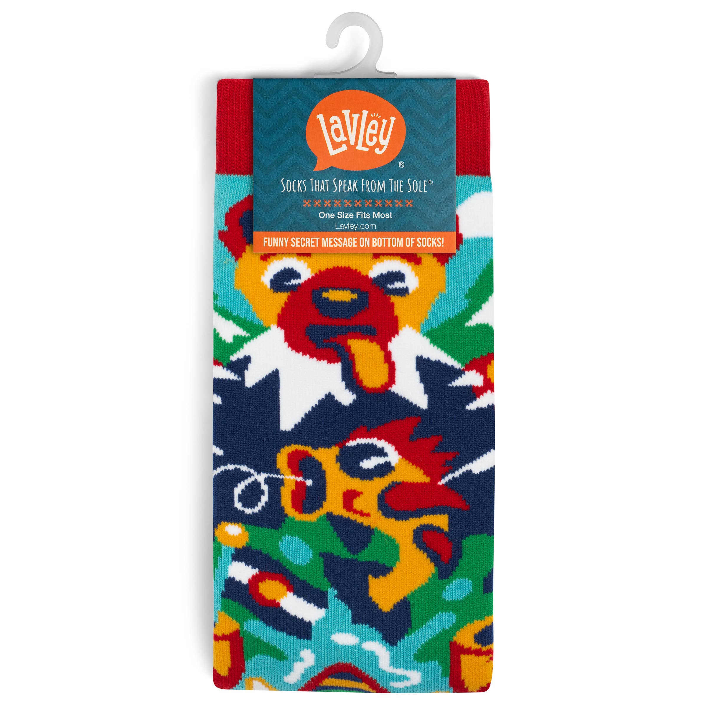 Lavley – wholesale Socks – Unisex – Fish More, Worry Less Socks6