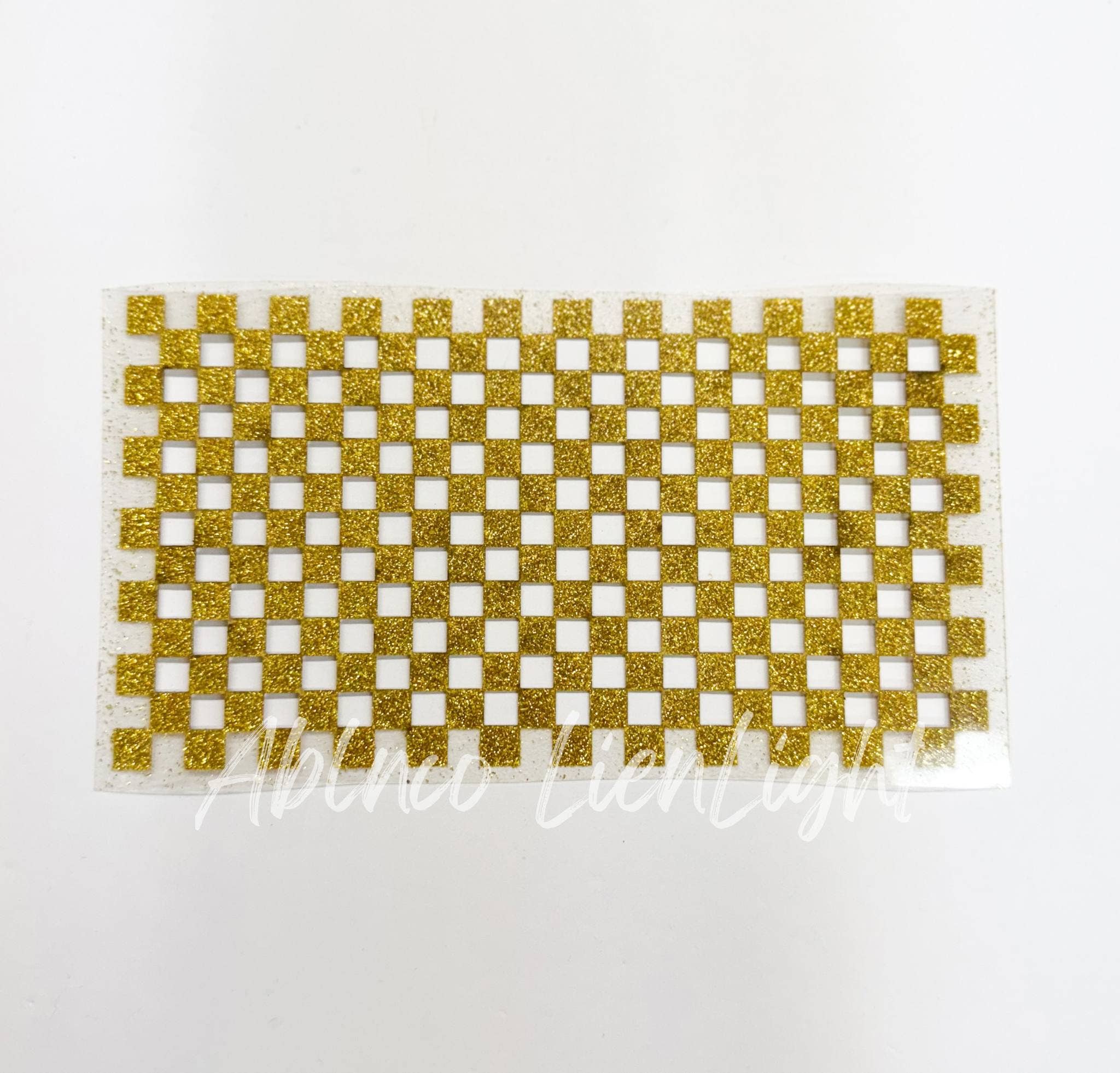 ABLNco - Wholesale Sublimation Transfer - Checkered HTV Glitter Trucker Hat Background Transfer7
