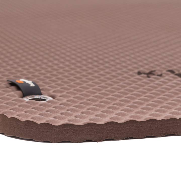 Bootymats - Wholesale Yoga Mat - Oversized extra padded pilates mat. Brown