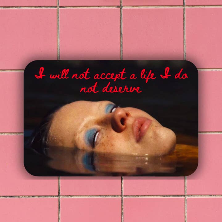 Maxine Minx X Movie Affirmation Demon Final Girl Sticker for wholesale by Belladonna Book Coven