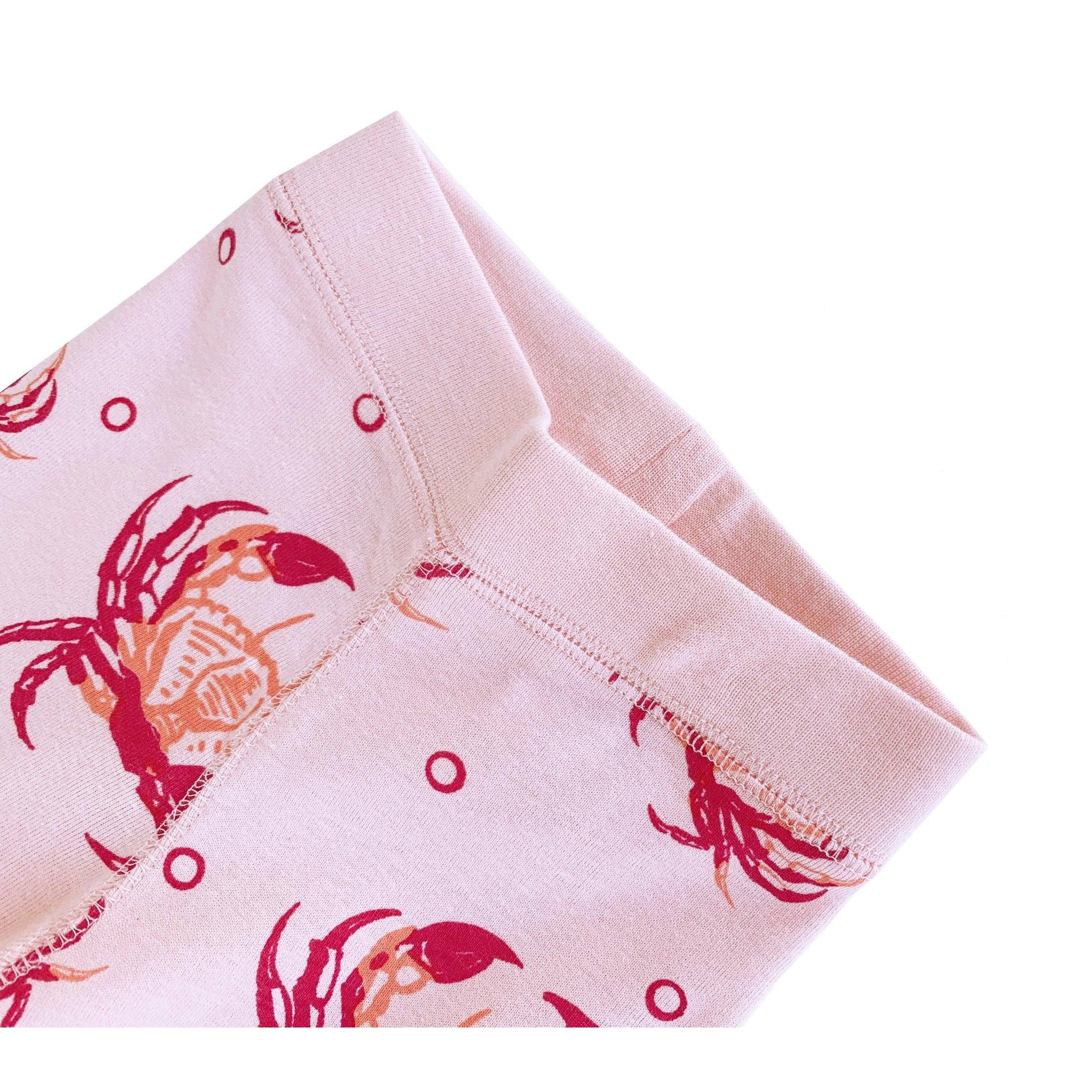 Little Hometown - Wholesale Sleepsuit - Baby - Pink Crab Pajamas4