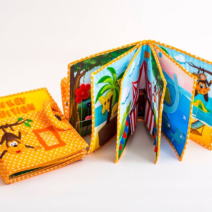 Mamontessoribox_Monkey Activiteitenboek voor wholesale door MaMontessoriBox