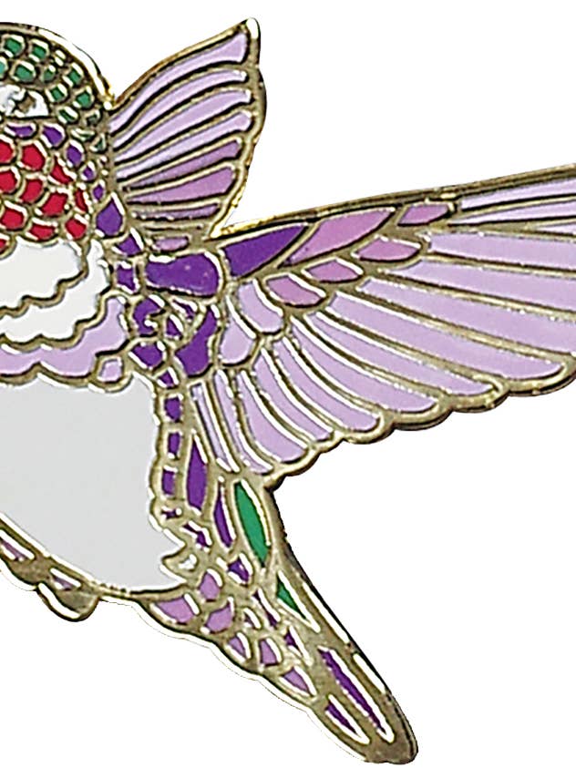 Hummingbird Enamel Pin for wholesale by Peter Pauper Press