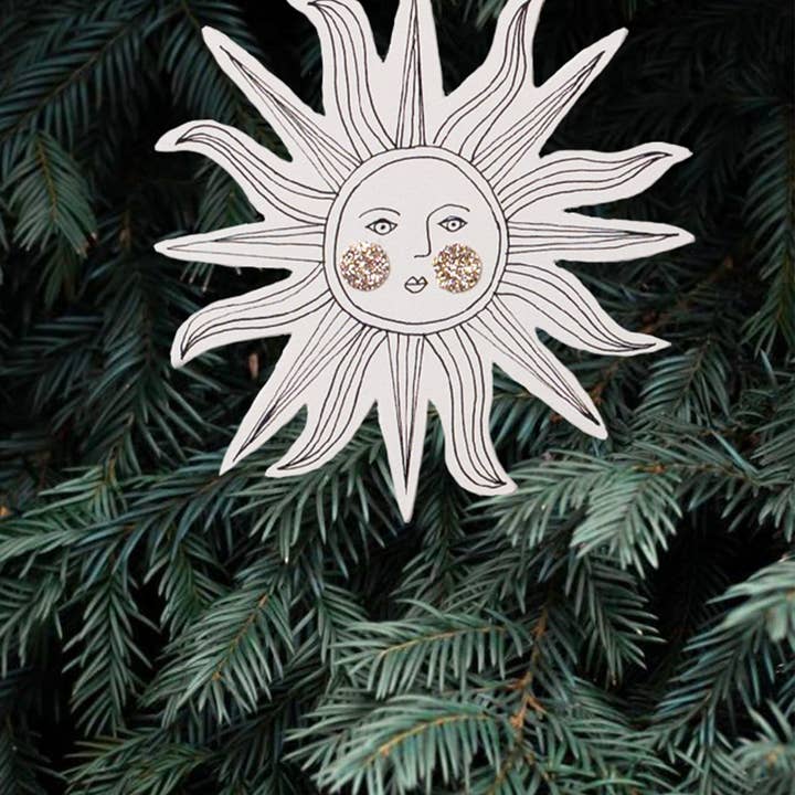 Katie Housley - Vendita all'ingrosso Cartoline - Decorazione Sole Intagliata con Cartolina e Busta1