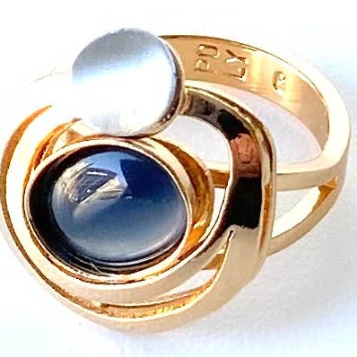 Christophe Poly / Crono Design - Wholesale Cocktail/Statement Ring - RINGS (R) - Sizes from (5-11)7